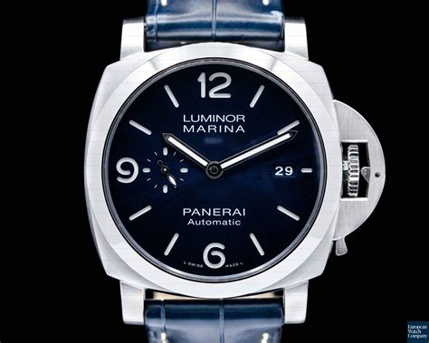 panerai blue dial for sale|panerai pam 01313.